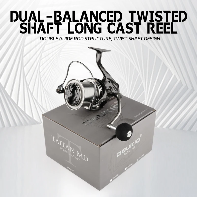بكرة صيد دوارة DEUKIO 8000-160 - مراجعة Fishing Boat Steering Wheel وسعره